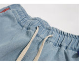 Men's Vintage Punk Zipper Wide Leg Jeans