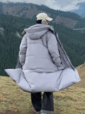 Y2K Thick Warm Hooded Puffer Padded Coat
