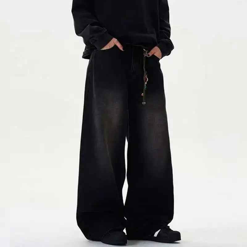 Classic American Wide Leg Jeans