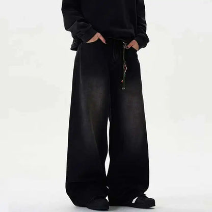 Classic American Wide Leg Jeans