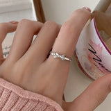Sweet Bow Knot Opening Finger Ring