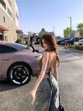 Adaptive Stretch Loose Ripped High Waisted Jeans