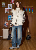 Spring Quilted Stand Collar Puffer Vest