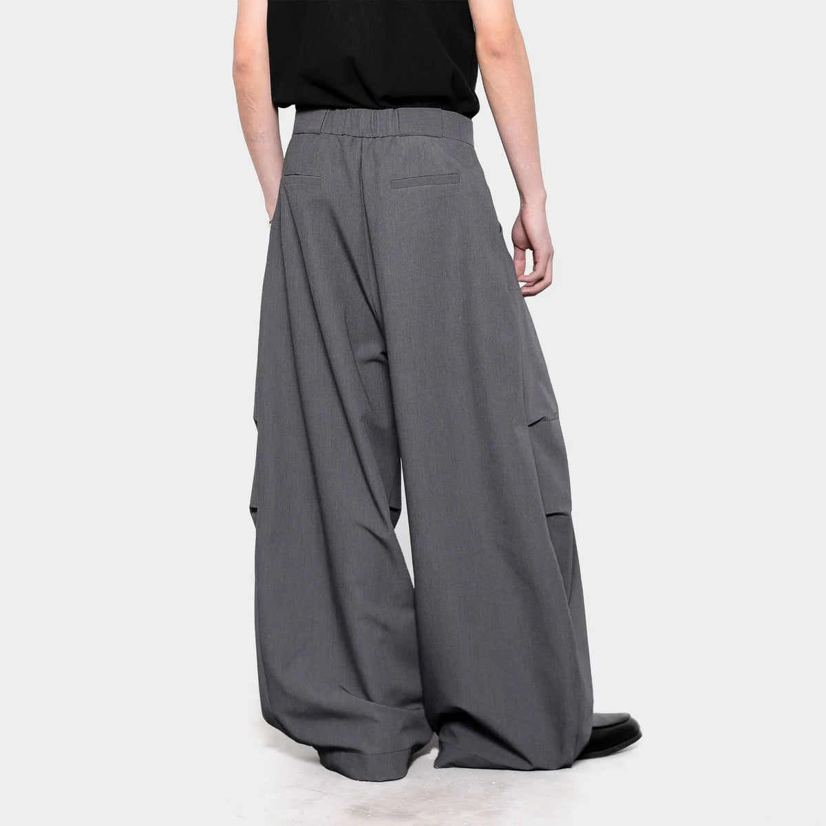 Retro Thin Wide Leg Casual Pants
