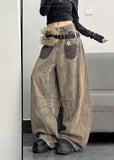 Durable High Street Curved Knife Denim Jeans