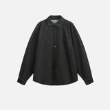 Vintage Washed Japanese Raw Denim Shirt