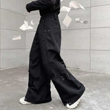Darkwear Loose Wide Leg Trousers