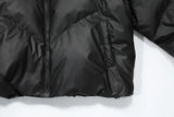 Durable High Street Spliced PU Leather Jacket