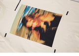 Blurry Aesthetic Print Oversized T-shirt
