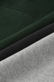 Placket Polo Solid Color T-Shirt