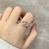 Heart Arrow Love Ring