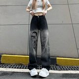 Cozy Cool Gradient High Waist Denim Jeans