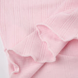 Coquette Long-Sleeve Crop Top