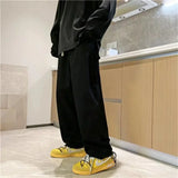 Japanese Style Detailed Baggy Pants