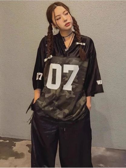 Women's Urban Camo Sports T-shirt
