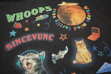 Cute Cat Graphic Print Hoodie