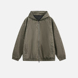 Lazy Style Oversized Mohair Blend Jacket