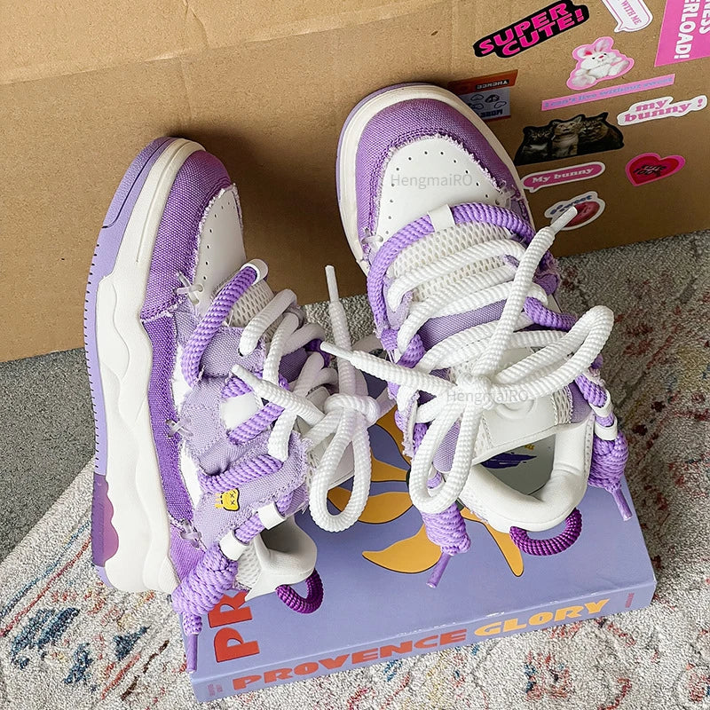 Y2K Trendy Retro Skate Sneaker