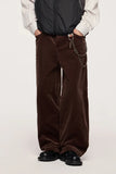 Wide-leg Baggy Corduroy Pants