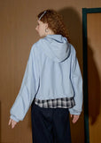 Sporty Trendy Hooded Windbreaker Jacket