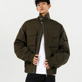 Men's Vintage Versatile Casual Zip-Up Jacket