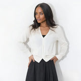 Women Casual Comfort V-Neck Knitted Cardigan