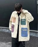 Trendy Cowboy Style Multi Pockets Denim Jacket