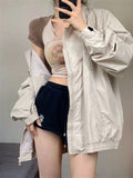 Oversized Windbreaker Women's Jacket