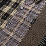 Y2K Insulated Plaid Hip Hop Button-Up Casual Shirt