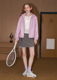 Y2K Drawstring Utility Windbreaker Slimming Jacket