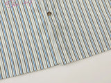 Vintage Striped Single Breasted Long Sleeve Casual Shirt