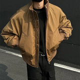 American Flight Stand Collar Bomber Jacket