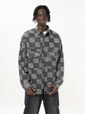 Vintage Plaid Long Sleeved Shirt