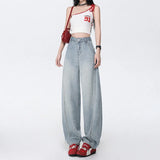 Premium Vintage Wide Leg Denim Jeans