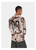 Camouflage Waffle Texture Long Sleeve T-Shirt