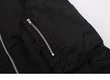 Loose Crown Embroidery Windbreaker Jacket