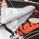 Flower Corduroy Short Sleeve Shirt