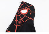 Y2K Spider Embroidery Oversized Hoodie