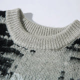 Y2K Streetwear Hip Hop Letter Tie Dye Sweater