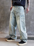 Warm Baggy Hip Hop Wide Leg Denim Jeans