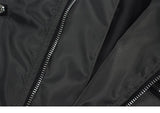 Oversized Zip-up Windbreaker Jacket