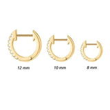 Hoop Huggie Earring