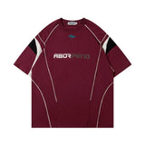 Retro Hong Kong Patchwork Sports T-Shirt