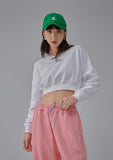 Blank Cropped Women's Sweatshirt