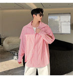 Versatile Oversize Plaid Casual Retro Shirt