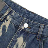 Hipster Tie-dye Denim Pants