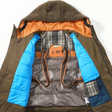 Elevated Fluffy Winter Down Hooded Jacket