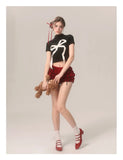 Coquette Whimsical Charm Crop Top