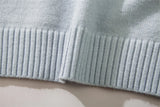 Cozy Streetwear Puppy Dog Knit Sweater