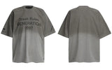 Stylish Y2K Grunge Graphic Tie Dye Ripped T-Shirt
